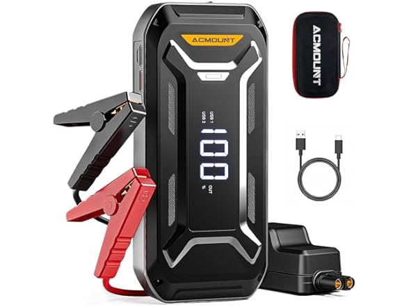 Acomount Portable Jump Starter
