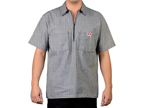 Ben Davis Men (S) Zipper Short Sleeve Shirt