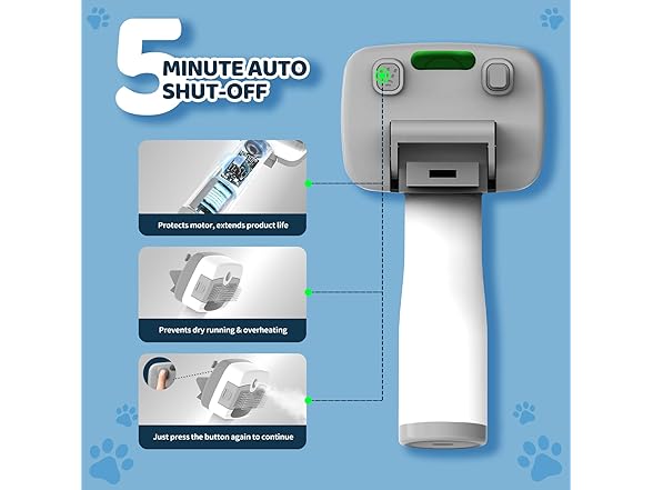 Pawimood Pet Steam brush