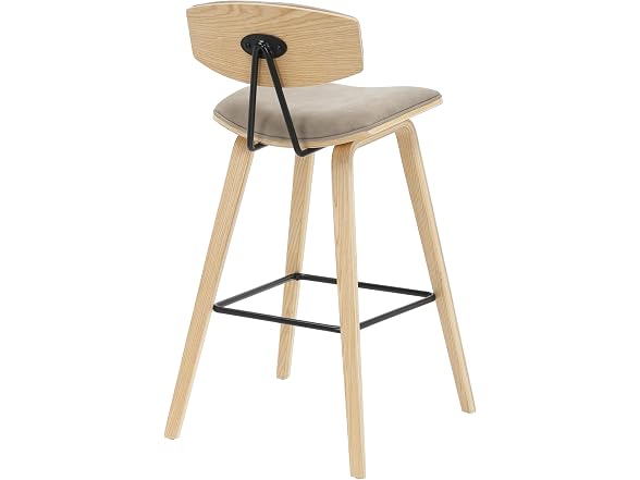 Armen Living Fox Bar Height Bar Stool, Set of 3