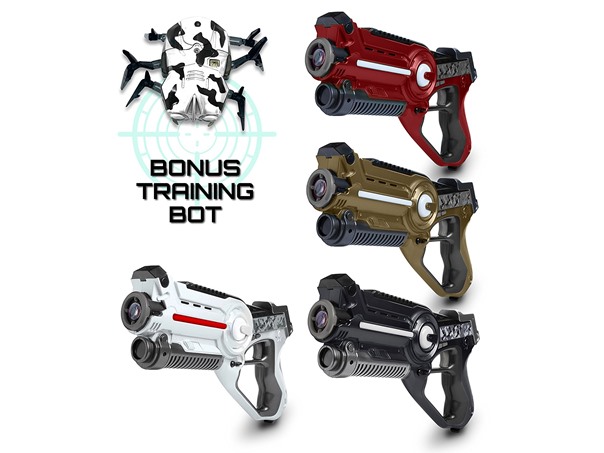 Force1 4-Player Laser Tag w/Training Bot