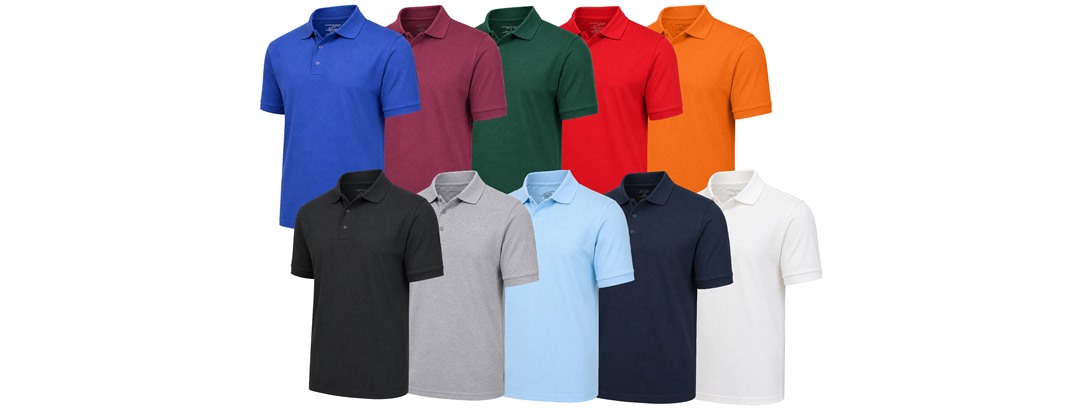 3Pk Mens S/S Pique Polo Shirt