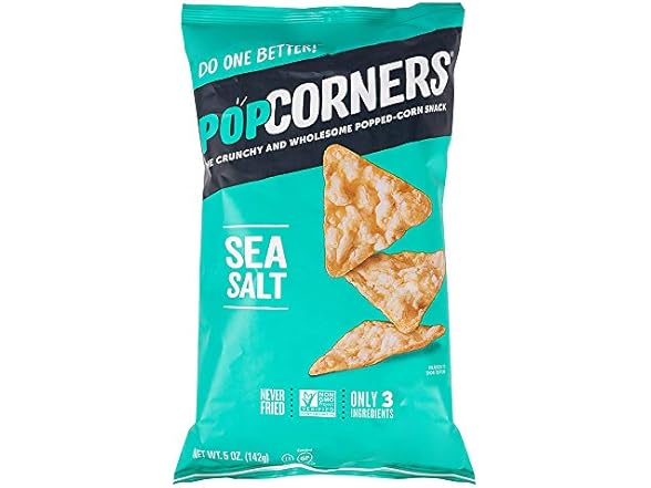 Popcorners Sea Salt Popcorners, 5 Ounce