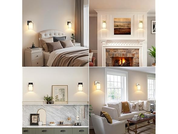 VerRon B0FHWTH3SG Bathroom Vanity Light 2-Pack