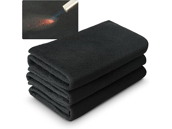 Carbon Felt Welding Blanket 6 Pack, 21" x 20"