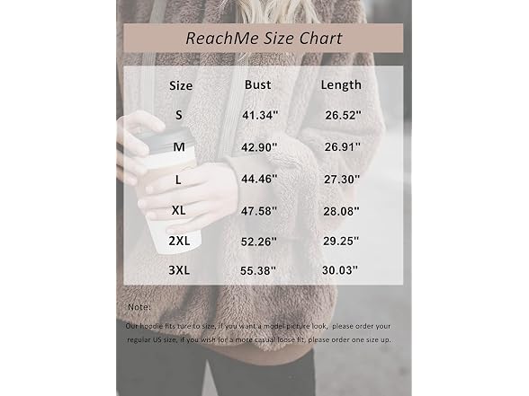 ReachMe Women (3XL) Oversized Sherpa Pullover Coat