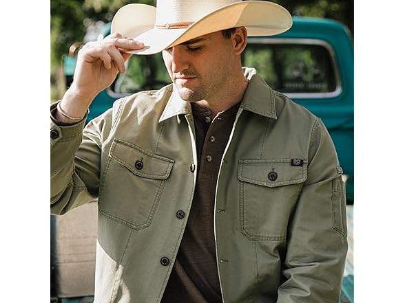 Field & Stream Mens (L) Epoch Lightweight Twill Jacket