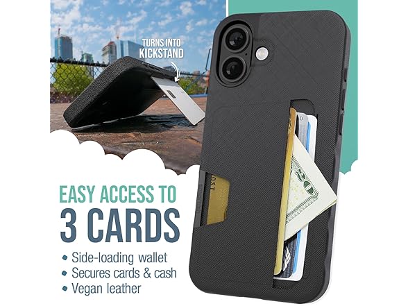 Smartish Smartish® iPhone 16 Plus Wallet Case - Wallet S