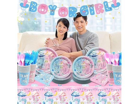 Yavxzvbw Baby Gender Reveal Decorations