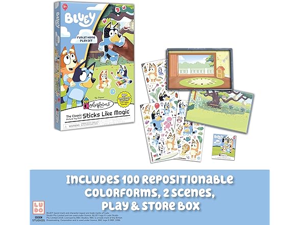 Colorforms Bluey Set