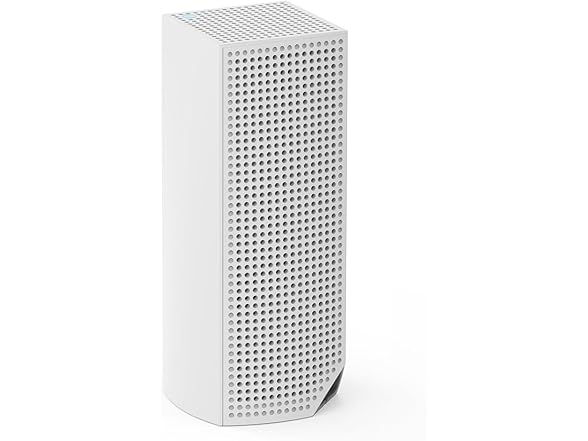 Linksys WHW0301 Velop Intelligent Mesh WiFi Router System: AC2200 Tri-Band, Network for Full-Speed Coverage, Computer Internet Wireless Routers Extender for Home (White, 3-Pack) (Renewed) (Open Box)