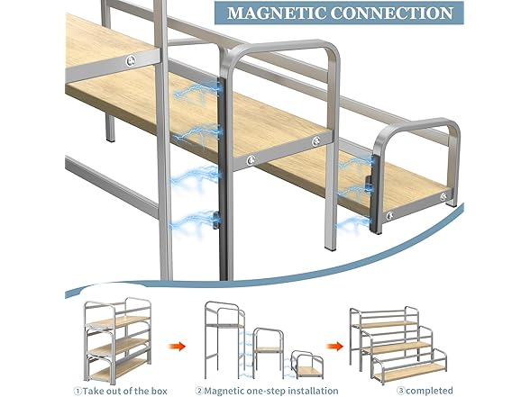 IYEBAU Coffee Syrup Rack,12 Bottle Capacity