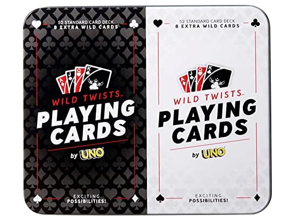 Mattel Games Wild Twists Playing Cards