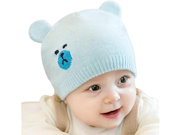 XKT Baby Boys Girls Winter Knitted Hat
