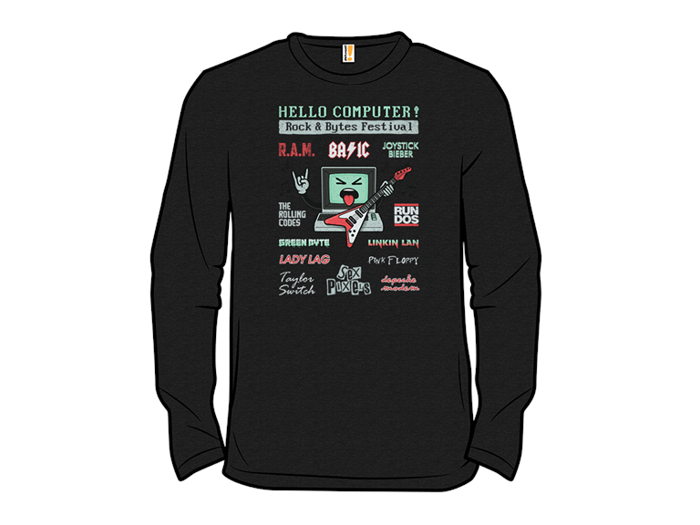 Hello Computer Rock  Bytes Festival