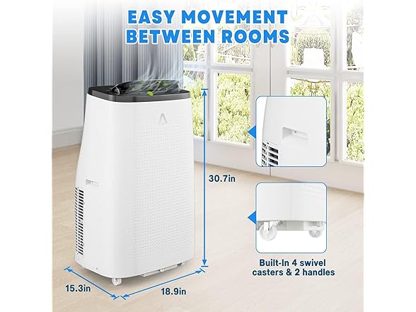 dainslef 14000 BTU Portable Air Conditioner 3-in-1