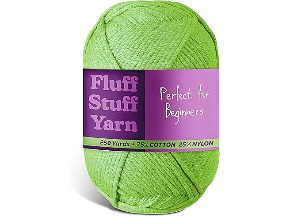 Soft Yarn for Crocheting Crochet Green