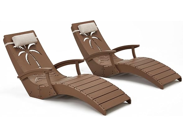zzwhom in Pool Lounge Chairs Set of 2 with Armrests