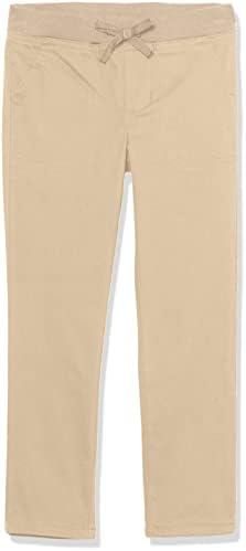 French Toast Girls' Big Pull-on Pant, Khaki, 8