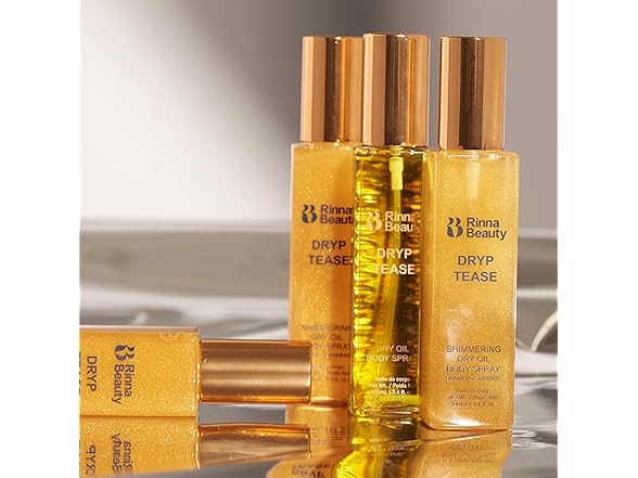 Rinna Beauty Dryp Tease Dry Body Oil Spray