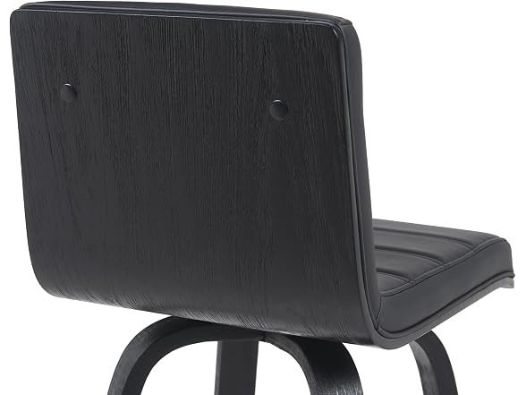 Vienna Bar Stool Black/Black Set of 3 - Gallery 7