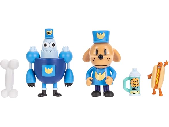Dog Man 2.5" Figure Book Reveal Playset
