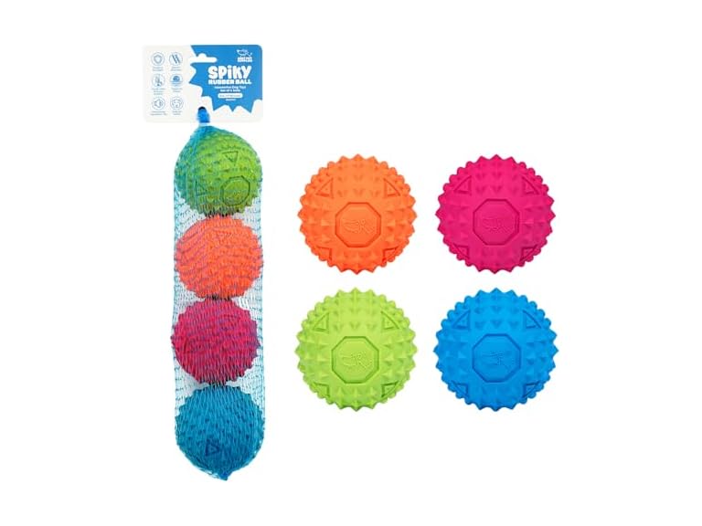 Best Pet Supplies Best Pet Supplies Squeaky Rubber Spiky