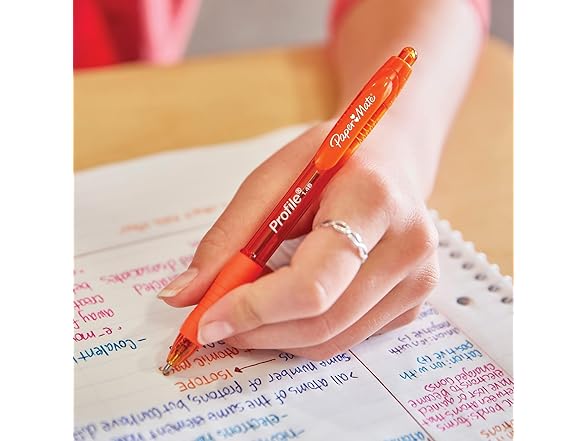 Paper Mate Profile Retractable Ballpoint Pen, 12 Count