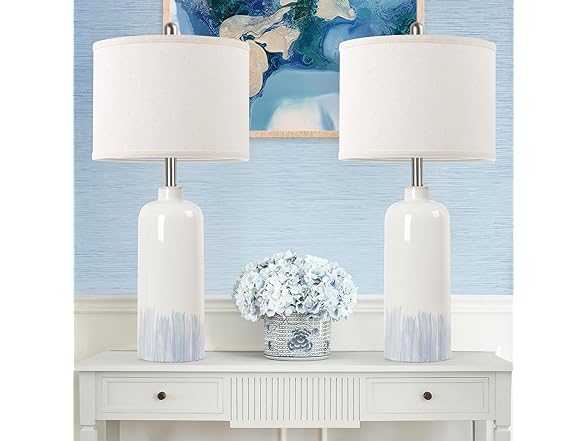 Sucolite 26" Ceramic Table Lamps Set of 2
