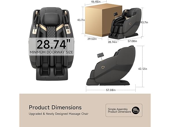 springspa 4D Full Body Massage Chair