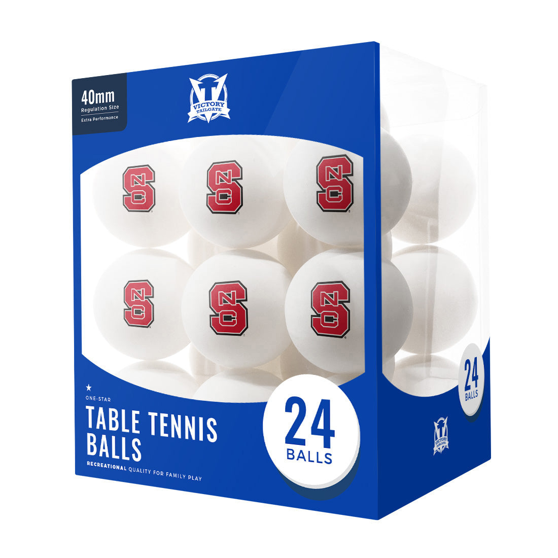 College Team Ping Pong Balls 24-Pack - Gallery 56