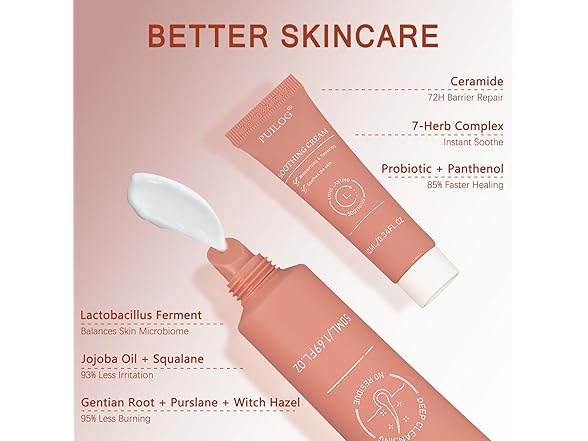 PUILOG Facial Hair Removal Cream Kit