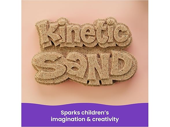 Kinetic Sand, 3.25lbs Beach Play Sand