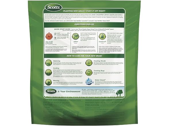 Starter Food for New Grass, 3lbs 12 Pack