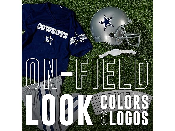 DALLAS COWBOYS (Youth-Small) Helmet and Uniform Set