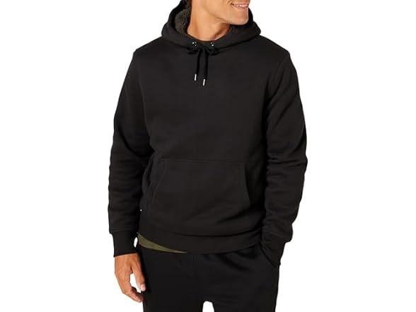 Amazon Essentials Mens Sherpa Hoodie
