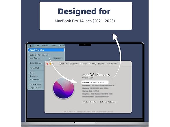 MacBook Pro 14" Privacy Screen Protector