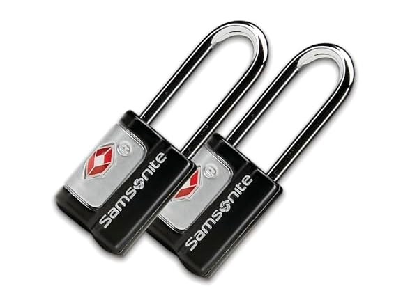 Samsonite 2 Pack Key Lock, TSA Approved