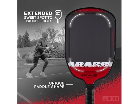 JOOLA Agassi Edge SS25 16mm