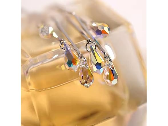 Daily New Long Shape Fringed Crystal