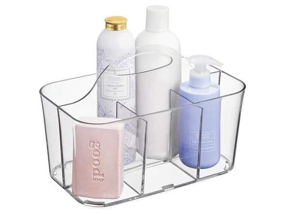 iDesign 4-Section Storage Caddy with Handle