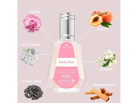 Al-Rehab Al Rehab Pretty Pink Eau de Parfum Spray