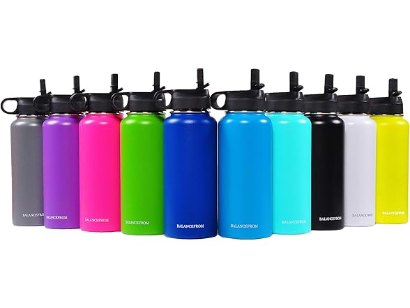 Insulated Stainless Water Bottle 2-Pack