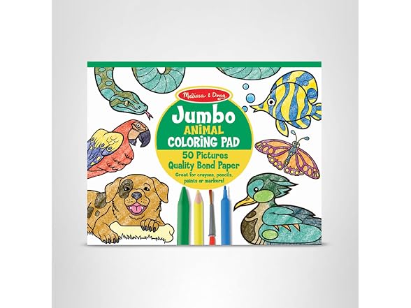 Melissa & Doug Jumbo Coloring Pad