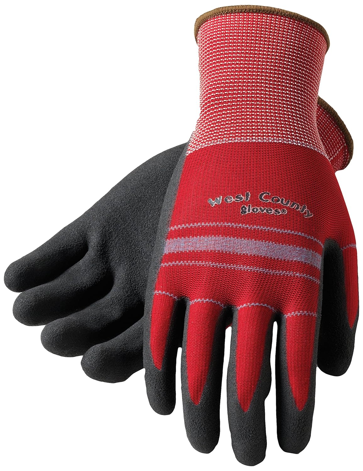 Foam Nitrile Palm Glove - Pick Red, Blue or Apricot - Gallery 8