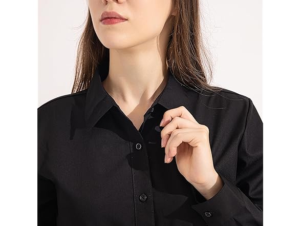 MKolour Womens Classic Fit Dress Shirts