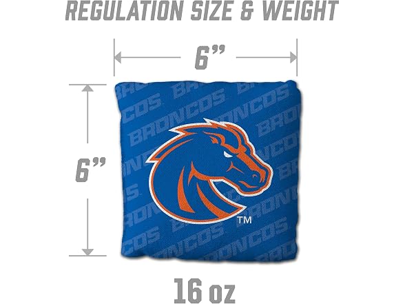 YouTheFan NCAA Cornhole Bags, Set of 4
