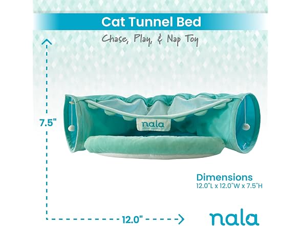 Caitec Presents Nala Cat Tunnel Bed