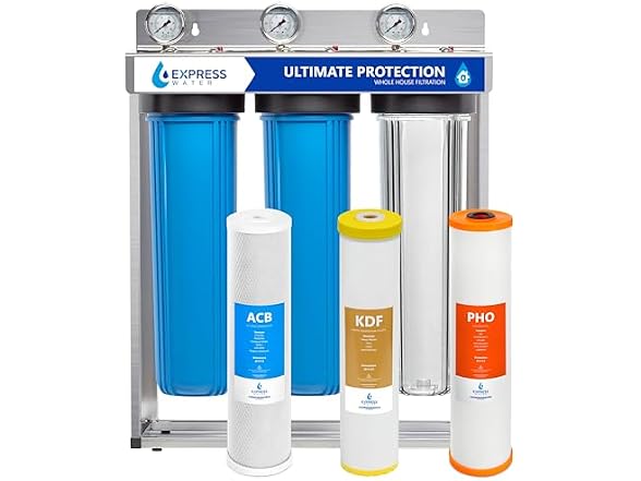 Express Water 3-Stage Heavy Metal Filter