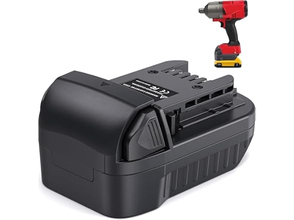 Convert for DeWalt 18v-20v Batteries to Milwaukee